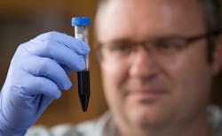 Jonathan Claussen is one of the researchers using lasers to treat paper to make printed graphene electronics. The process improves conductivity and enables flexible, wearable, and low-cost electronics. Jonathan Claussen is one of the researchers using lasers to treat paper to make printed graphene electronics. The process improves conductivity and enables flexible, wearable, and low-cost electronics.