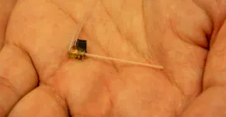 Miniature fiber device developed in Virginia Tech's College of Engineering could make cancer immunotherapy more effective.