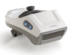 FIGURE 2. VueTek&apos;s finished device represents the first FDA-approved, head-mounted, battery-operated vascular imaging system for the hospital and first responder markets.