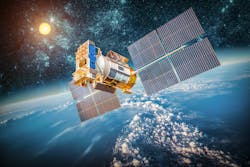 FIGURE 1. In the near future, tiny, rugged femtosecond lasers could serve as a time standard or source for a radio-frequency (RF) signal on satellites and airplanes. FIGURE 1. In the near future, tiny, rugged femtosecond lasers could serve as a time standard or source for a radio-frequency (RF) signal on satellites and airplanes.