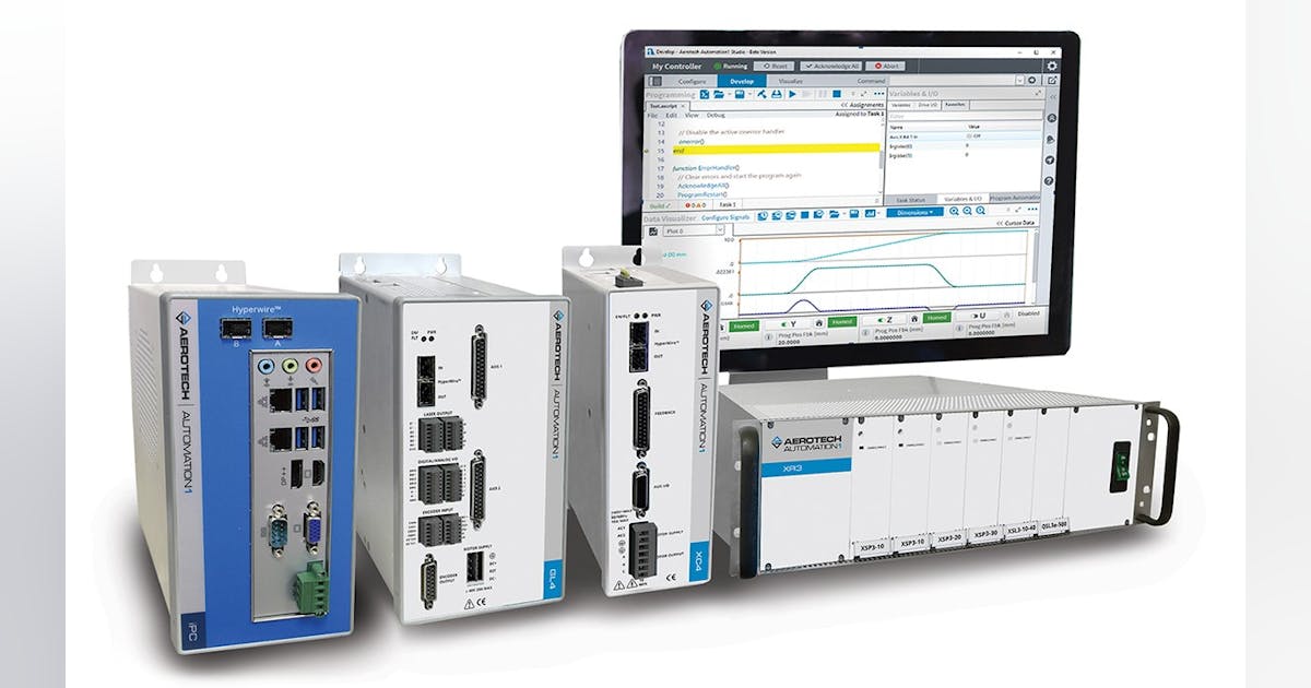 Motion control platform includes configuration checklists | Laser Focus ...