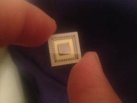 FIGURE 1. The ULS24 ultra-low light CMOS imager chip.