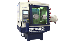 FIGURE 5. The LENS atmosphere-controlled hybrid system combines additive manufacturing and machining. FIGURE 5. The LENS atmosphere-controlled hybrid system combines additive manufacturing and machining.