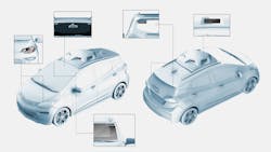 FIGURE 1. Autonomous vehicle lidar developers are seeking seamless, cost-effective integration of their systems, including sensors and high-resolution cameras. Shown here is the 4Sight modular platform, which AEye says provides such integration. FIGURE 1. Autonomous vehicle lidar developers are seeking seamless, cost-effective integration of their systems, including sensors and high-resolution cameras. Shown here is the 4Sight modular platform, which AEye says provides such integration.