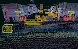 FIGURE 2. With artificial intelligence-driven, adaptive lidar at its core, AEye&rsquo;s 4Sight system targets and processes information in real-time for faster, more accurate, reliable data.