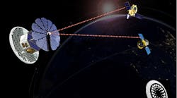 Wireless power beaming will provide auxiliary power to increase the baseline efficiency of small satellites in low Earth orbit. Wireless power beaming will provide auxiliary power to increase the baseline efficiency of small satellites in low Earth orbit.