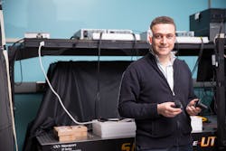 Aydogan Ozcan, Chancellor’s Professor of Electrical Engineering and Bioengineering at the UCLA Henry Samueli School of Engineering and Applied Science. Aydogan Ozcan, Chancellor’s Professor of Electrical Engineering and Bioengineering at the UCLA Henry Samueli School of Engineering and Applied Science.