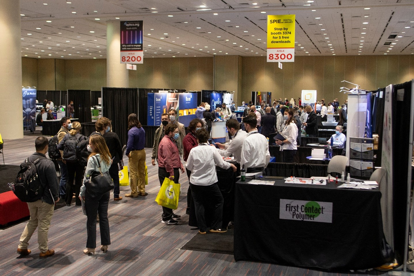In particular, small companies reported many and good contacts at SPIE Photonics West 2022.