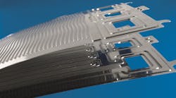 FIGURE 1. New laser technology could help make hydrogen-powered vehicles commercially viable by increasing welding speed and reducing the cost of bipolar plates, which account for 28% of the total fuel cell production cost. FIGURE 1. New laser technology could help make hydrogen-powered vehicles commercially viable by increasing welding speed and reducing the cost of bipolar plates, which account for 28% of the total fuel cell production cost.