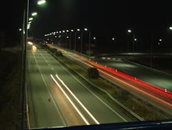 FIGURE 1. Street lamps with LEDs, such as the LUXEON Rebel, are now being used to light motorways, like this one in Portugal.