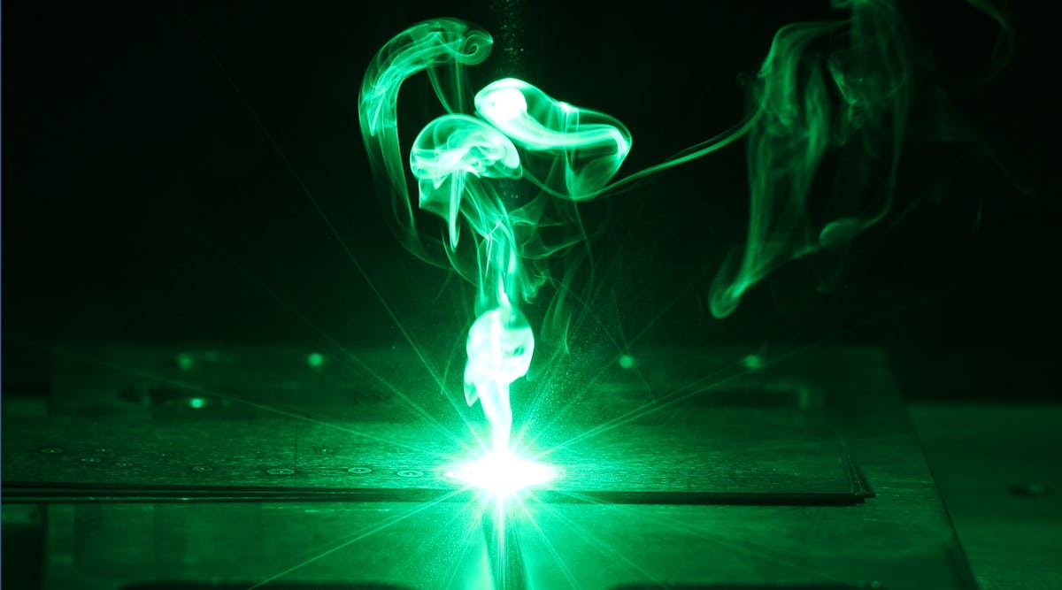 Green Laser Light