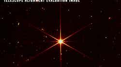 The purpose of this image was to focus on the bright star at the center for alignment evaluation, but Webb's optics and NIRCam are so sensitive galaxies and stars seen in the background show up. At this stage of Webb’s mirror alignment, each of the primary mirror segments have been adjusted to produce one unified image of the same star using only the NIRCam instrument. This image of the star, which is called 2MASS J17554042+6551277, uses a red filter to optimize visual contrast. The purpose of this image was to focus on the bright star at the center for alignment evaluation, but Webb's optics and NIRCam are so sensitive galaxies and stars seen in the background show up. At this stage of Webb’s mirror alignment, each of the primary mirror segments have been adjusted to produce one unified image of the same star using only the NIRCam instrument. This image of the star, which is called 2MASS J17554042+6551277, uses a red filter to optimize visual contrast.