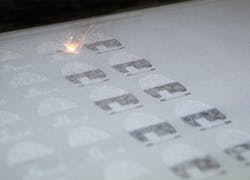 FIGURE 1. Metal tooling parts printed on a laser powder bed fusion (PBF) system. FIGURE 1. Metal tooling parts printed on a laser powder bed fusion (PBF) system.