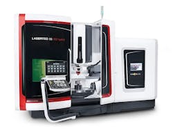 FIGURE 2. The LASERTEC 65 combines directed energy deposition AM and milling processes on one machine.