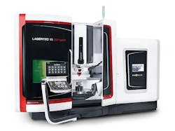 FIGURE 2. The LASERTEC 65 combines directed energy deposition AM and milling processes on one machine. FIGURE 2. The LASERTEC 65 combines directed energy deposition AM and milling processes on one machine.