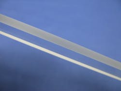 FIGURE 2. Femtosecond lasers, in combination with CO2 lasers, can cut through thick glass cleaning, with little or no damage. FIGURE 2. Femtosecond lasers, in combination with CO2 lasers, can cut through thick glass cleaning, with little or no damage.