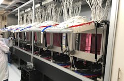 FIGURE 2. Power amplifier for ELI Beamlines’ L4, which is providing inspiration for Focused Energy’s laser. FIGURE 2. Power amplifier for ELI Beamlines’ L4, which is providing inspiration for Focused Energy’s laser.