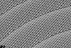 FIGURE 1. A SEM image of a metaoptical element designed and manufactured by NIL Technology. FIGURE 1. A SEM image of a metaoptical element designed and manufactured by NIL Technology.