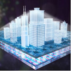 FIGURE 1. A new glasses-free 3D light field display system with a significantly extended viewing distance represents an important step toward compact, realistic-looking 3D displays. FIGURE 1. A new glasses-free 3D light field display system with a significantly extended viewing distance represents an important step toward compact, realistic-looking 3D displays.
