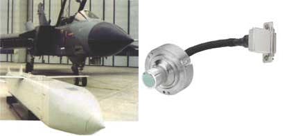 FIGURE 3. The French Army Scalp EG missile (left), a long-range standoff missile in production since the end of the 1990s, is guided to an IR source through a 2.5-generation IR detector with 320 &times; 256-pixel format and medium resolution (right).