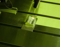 FIGURE 4. 3D laser processing of developable surfaces using advanced optics, while the part remains stationary. FIGURE 4. 3D laser processing of developable surfaces using advanced optics, while the part remains stationary.