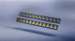 FIGURE 1. VCSEL arrays above 940 nm like this one from TRUMPF can operate across a broader temperature range and improve robustness and service life in NIR applications like facial recognition on consumer devices. FIGURE 1. VCSEL arrays above 940 nm like this one from TRUMPF can operate across a broader temperature range and improve robustness and service life in NIR applications like facial recognition on consumer devices.