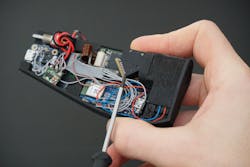 FIGURE 3. Ibsen Photonics’ PEBBLE NIR spectrometer. FIGURE 3. Ibsen Photonics’ PEBBLE NIR spectrometer.