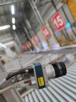 FIGURE 4. Unilever companies Knorr and Lipton use Teledyne DALSA&rsquo;s Genie Nano M1920 cameras for automated identification, sorting, and robotic stacking of food boxes on pallets, a difficult and tedious task that used to be performed by humans.