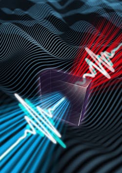 Ultrashort laser pulses are sent into a nonlinear crystal and undergo complex frequency-mixing processes. By adjusting the laser input parameters, the scientists were able to precisely control the oscillations of the generated mid-infrared light.