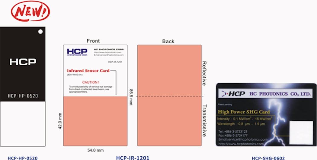 IR Sensor Card (Infrared Viewer): | Laser Focus World