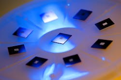 At the heart of Rice University's Programmable Bio-Nano-Chip is a grid that contains microsponges, tiny agarose beads programmed to capture biomarkers. The biomarkers help clinicians detect signs of disease in patients. At the heart of Rice University's Programmable Bio-Nano-Chip is a grid that contains microsponges, tiny agarose beads programmed to capture biomarkers. The biomarkers help clinicians detect signs of disease in patients.