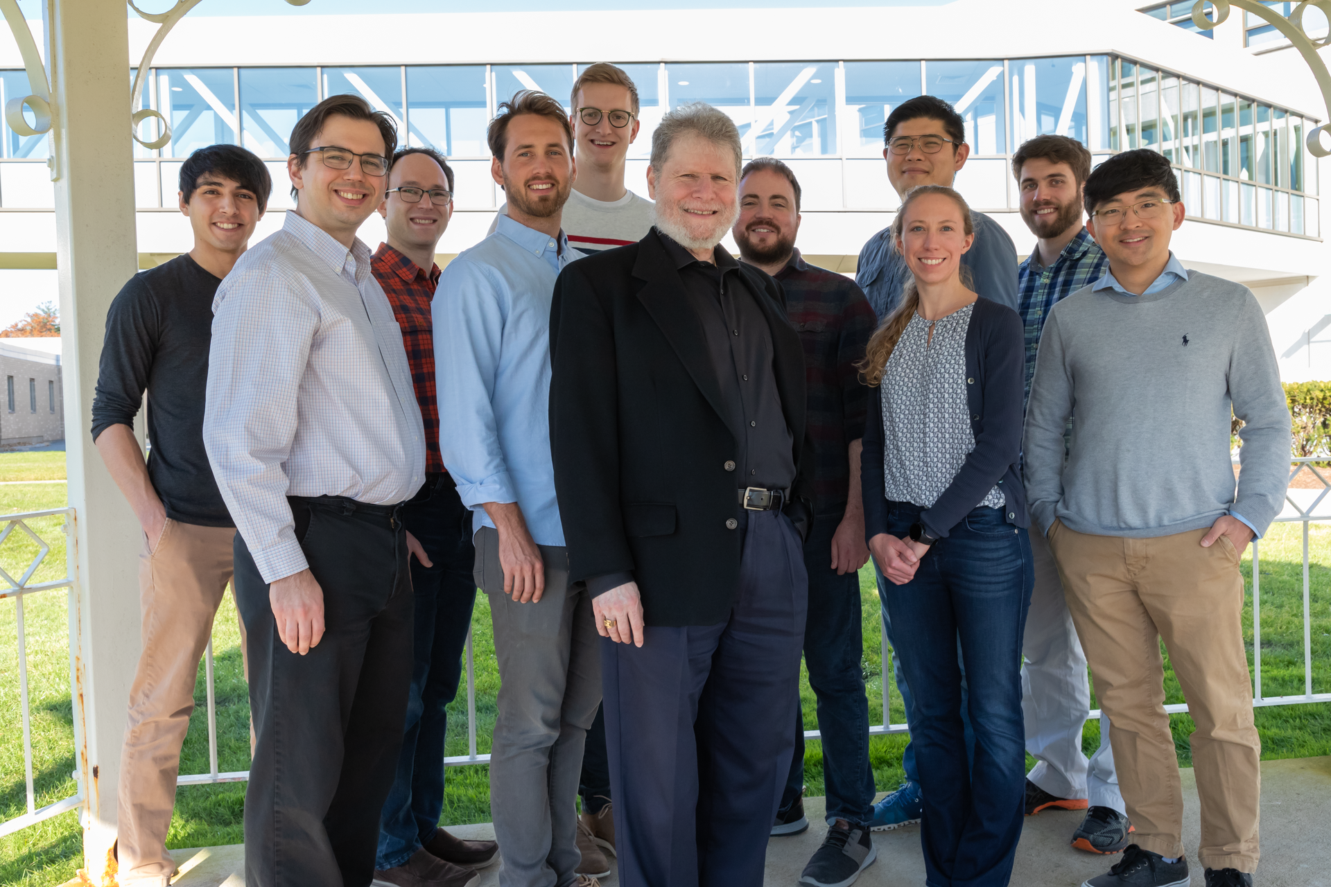 MITRE Moonshot team, with Gerry Gilbert in the center.