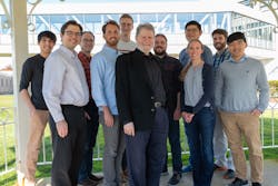 MITRE Moonshot team, with Gerry Gilbert in the center. MITRE Moonshot team, with Gerry Gilbert in the center.