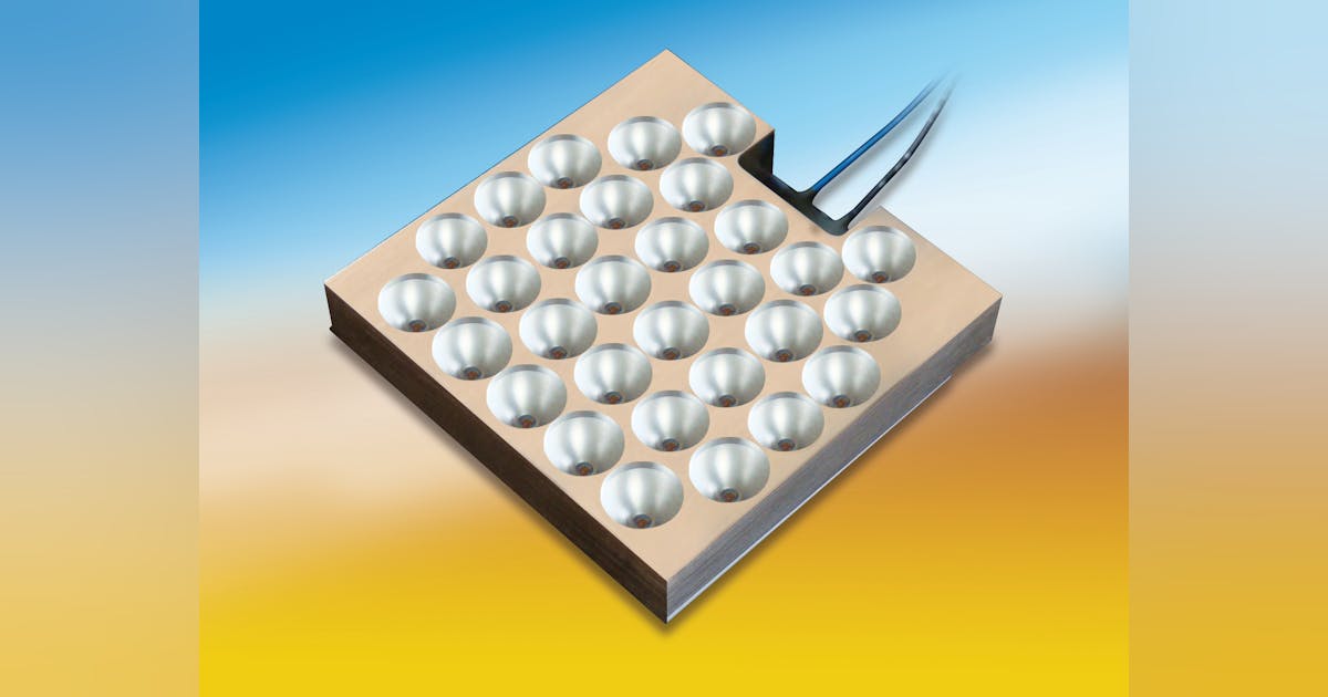 30-die, infrared LED array suits skin therapy applications | Laser ...