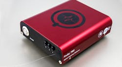 FIGURE 1. A palm-sized box houses a rubidium-based optical frequency reference with a stability of 10-12 in one second. FIGURE 1. A palm-sized box houses a rubidium-based optical frequency reference with a stability of 10-12 in one second.