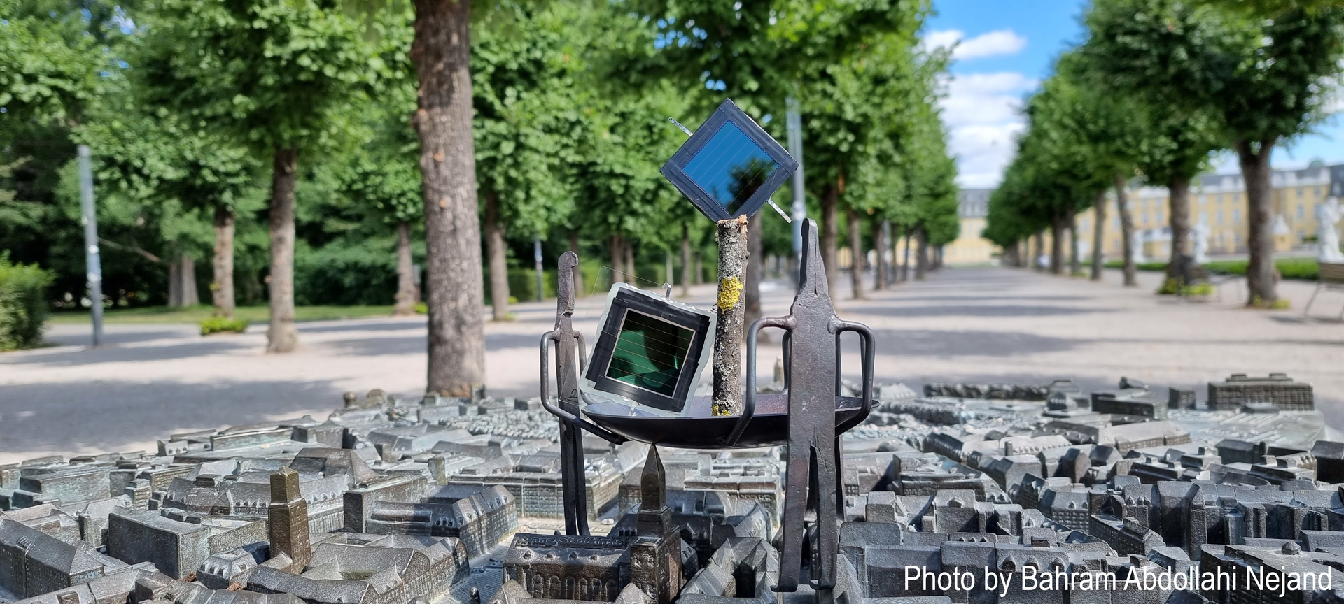 This all-perovskite solar tandem cell was created by Karlsruhe Institute of Technology researchers via fully scalable deposition models.