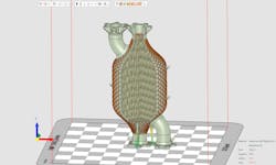 FIGURE 2. Heat exchanger designed using 3DXpert software to help maintain stable temperatures and sustain chemical reactions. FIGURE 2. Heat exchanger designed using 3DXpert software to help maintain stable temperatures and sustain chemical reactions.