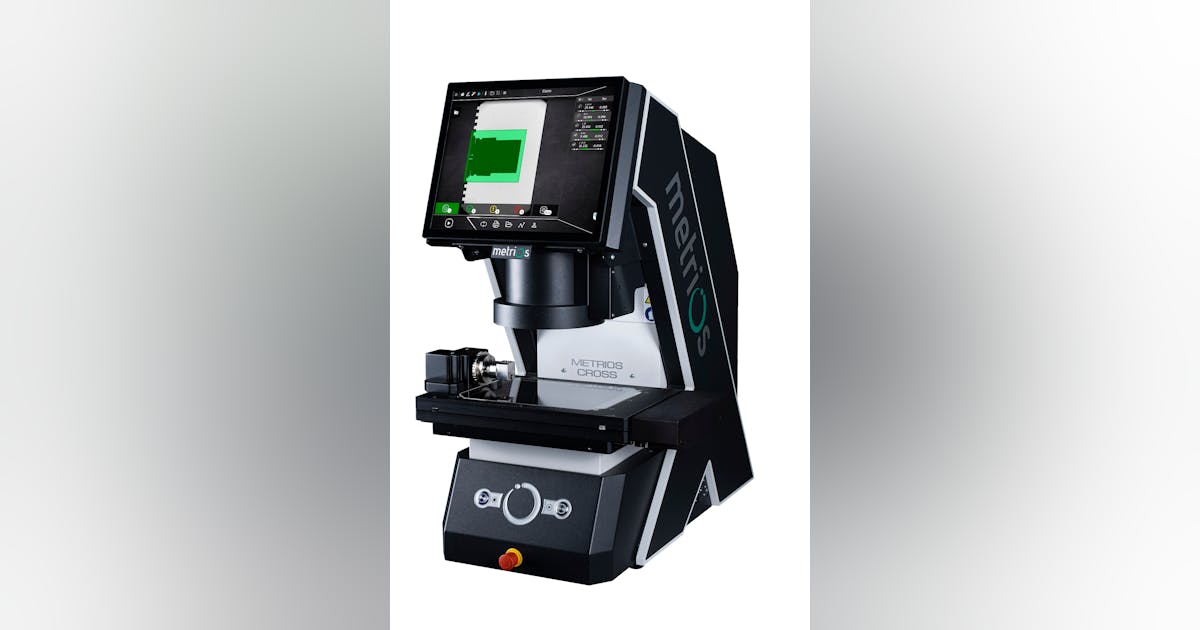 Optical measuring machine includes guided part orientation | Laser ...