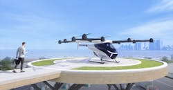 FIGURE 5. Veriports and terminals have yet to be built, like this rendering of the SkyDrive SD-05. FIGURE 5. Veriports and terminals have yet to be built, like this rendering of the SkyDrive SD-05.