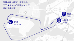 FIGURE 6. SkyDrive&rsquo;s vision at the 2025 World Expo in Osaka, Japan, is a circuit with a piloted eVTOL.