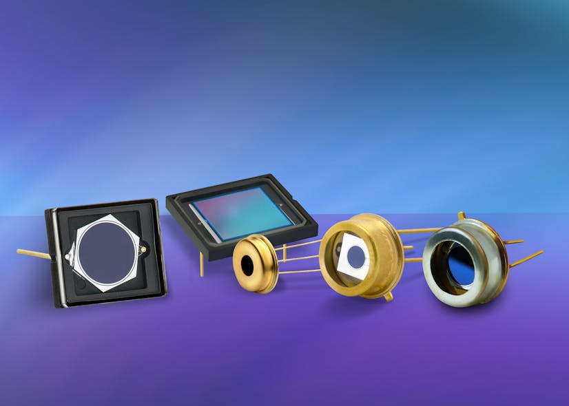 Photodetector operates from 190 to 400 nm Laser Focus World