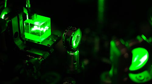 Energized by green laser light, the color centers in diamonds have allowed the development of medical diagnostic techniques such as using quantum sensors for viewing brain tissue.