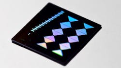 FIGURE 2. Microphotograph of the team’s chip. FIGURE 2. Microphotograph of the team’s chip.