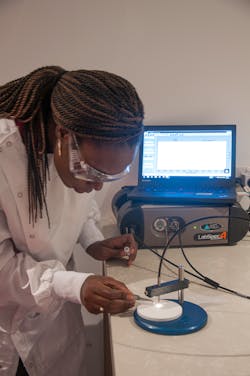 Dr. Maggy Lord runs an experiment relating to disease detection. Dr. Maggy Lord runs an experiment relating to disease detection.