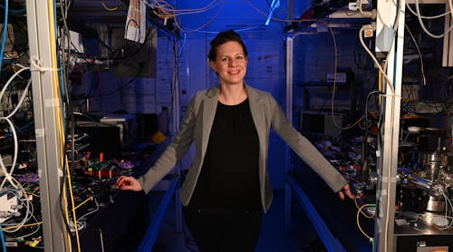 Birgit Stiller, head of the Quantum Optoacoustics Research Group at the Max Planck Institute for the Science of Light.