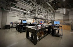 FIGURE 3. The Moody Quantum Photonics Lab, where the magic happens. FIGURE 3. The Moody Quantum Photonics Lab, where the magic happens.