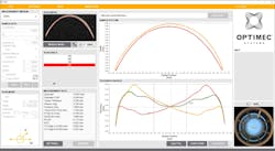 FIGURE 1. Optimec is830 software for visualizing contact lenses with OCT. FIGURE 1. Optimec is830 software for visualizing contact lenses with OCT.