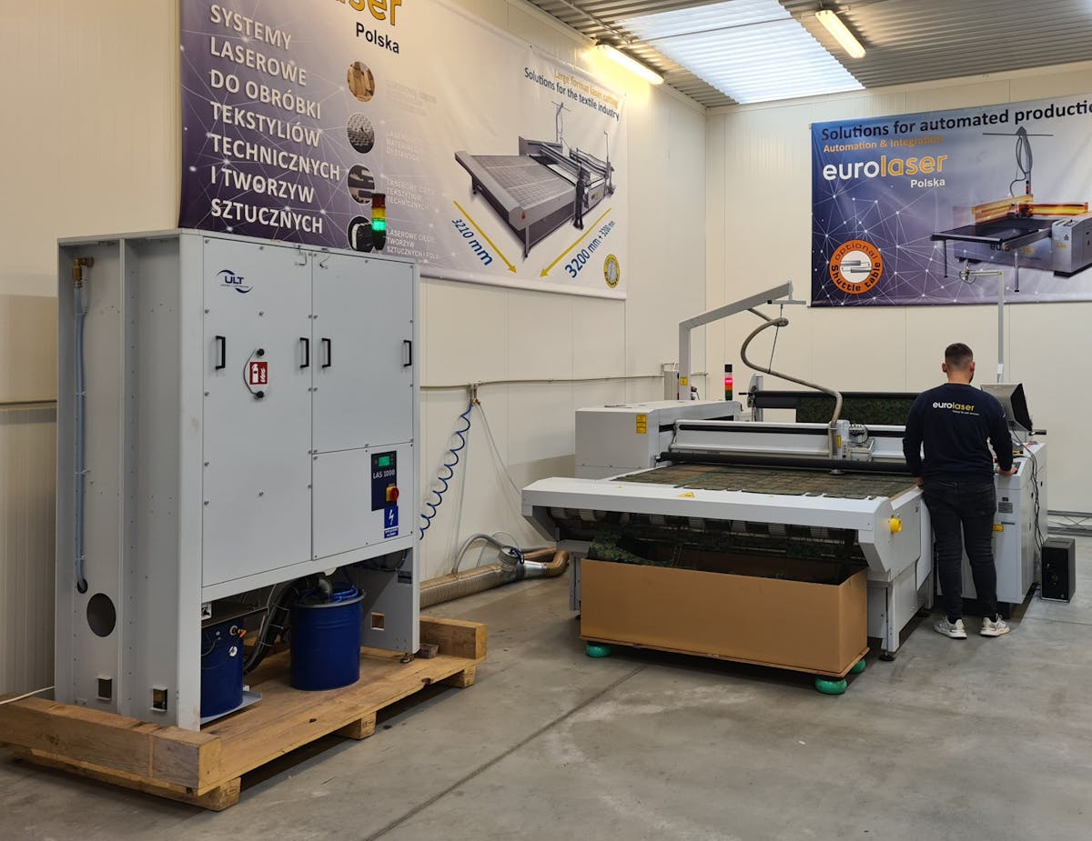 Occupational health and safety fume extraction during laser processing