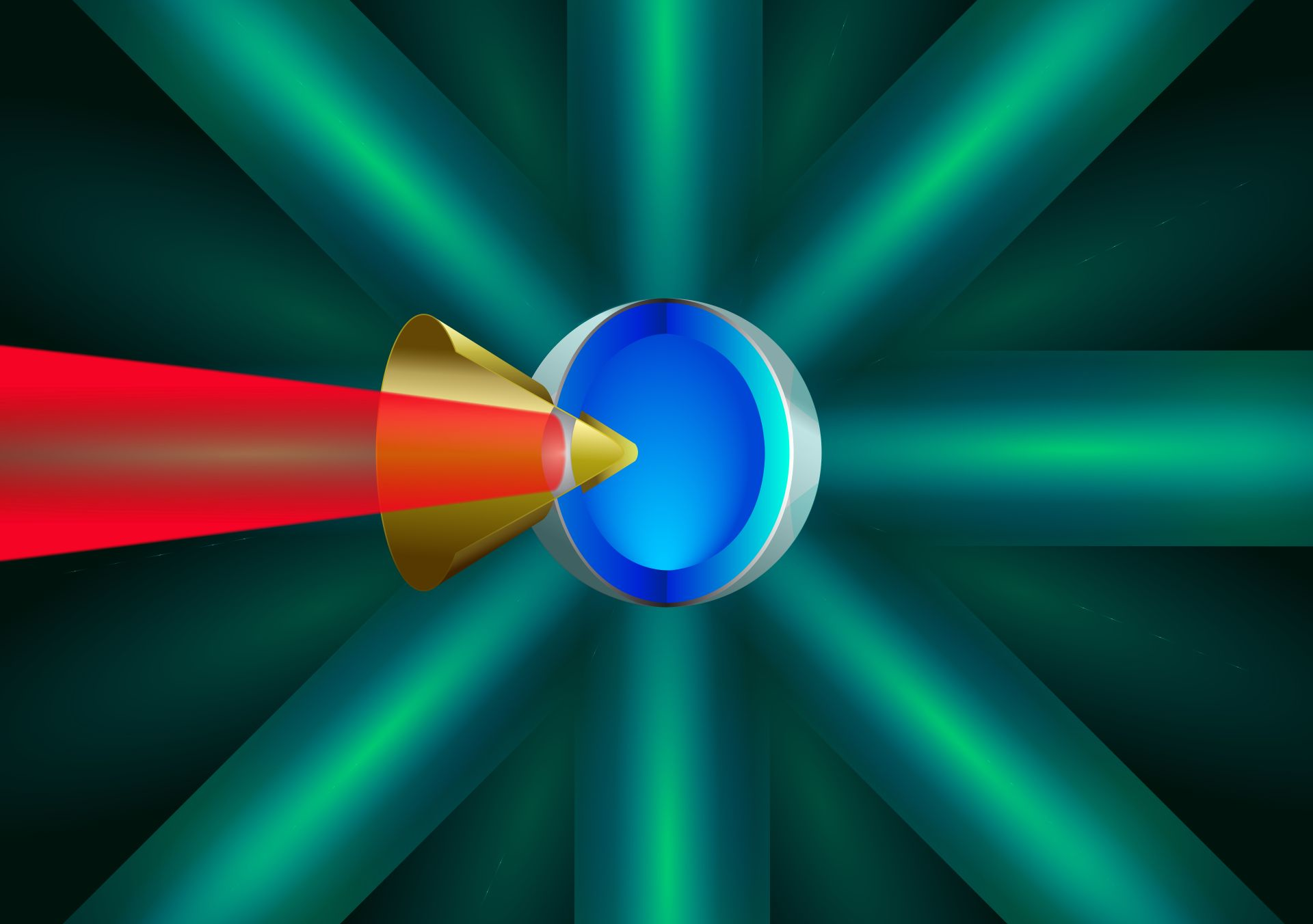 FIGURE 1. This schematic illustrates target compression.