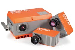FIGURE 2. The Specim FX10, FX17, and FX50 hyperspectral cameras.
